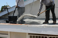 Timberland flat roofing repair